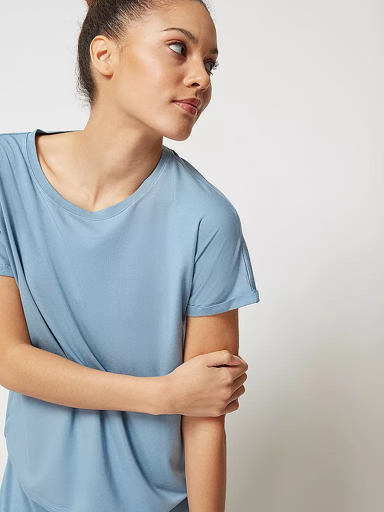 SKINY Pyjamashirt blau