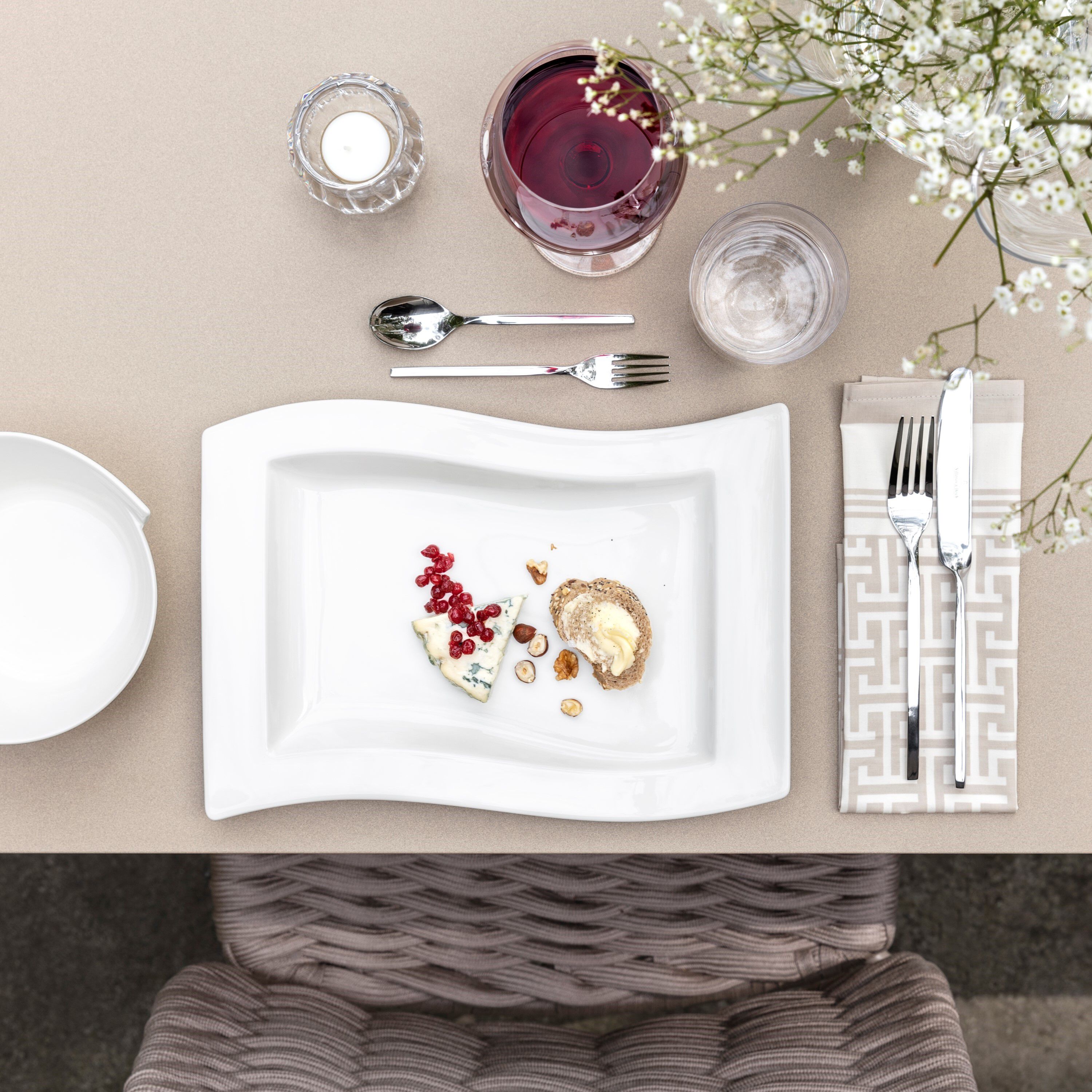 NewWave 5-piece flatware set stainless steel