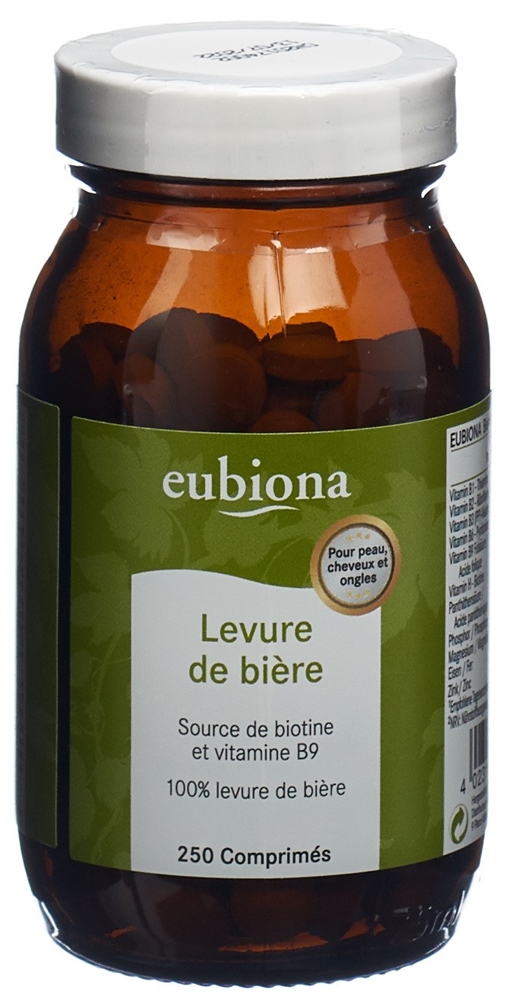 Eubiona Bierhefe Tabl 100 g
