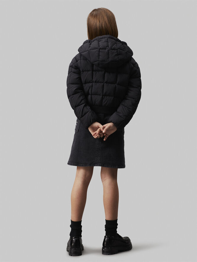 Calvin Klein ARCHIVE GRID PUFFER JACKET Beh