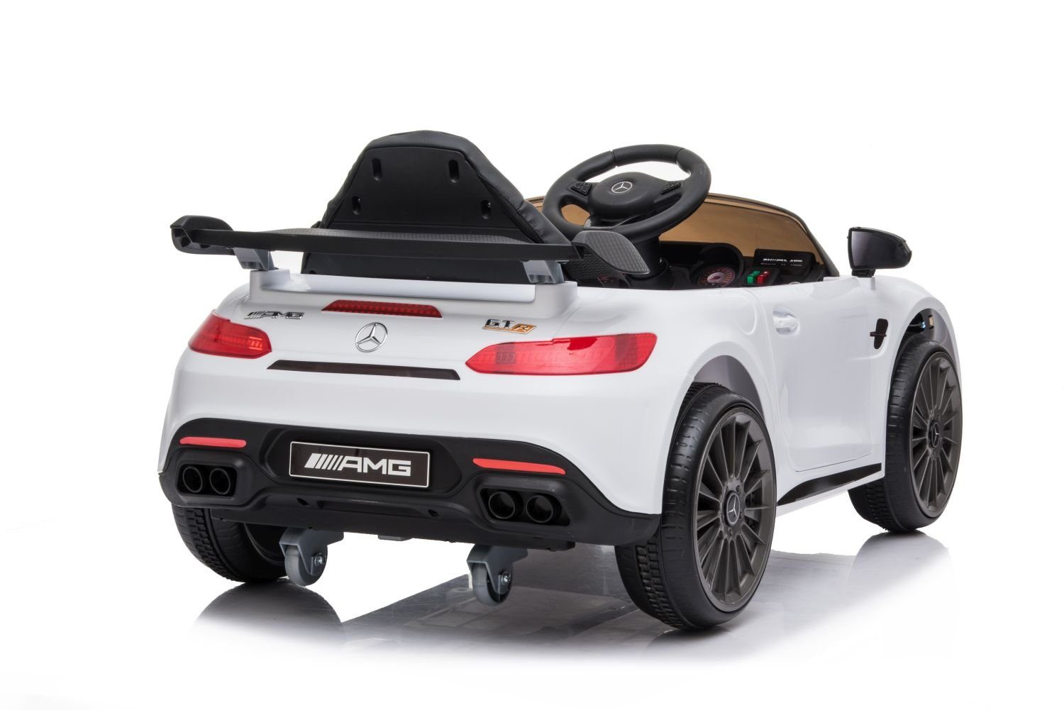 Carrinho Elétrico Infantil Mercedes GTR AMG da Toys Store, Carro Elétrico Infantil, Veículo Esportivo, Capacidade de Peso 35 kg
