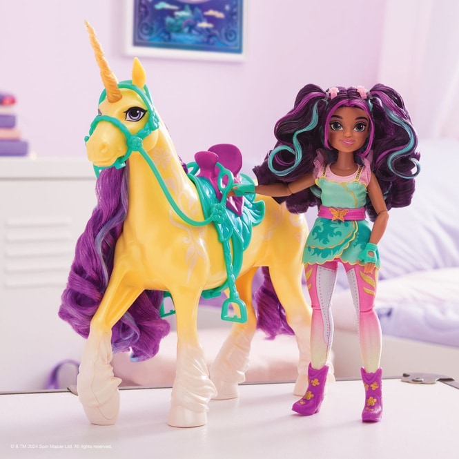 Unicorn Academy - Einhorn Leaf - ca. 28 cm
