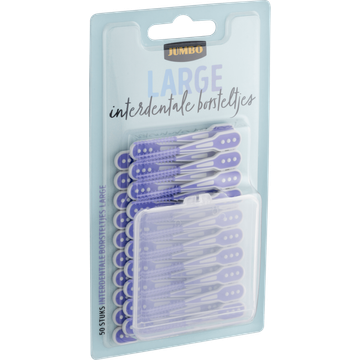 Jumbo Interdentale Borsteltjes Large 50 Stuks