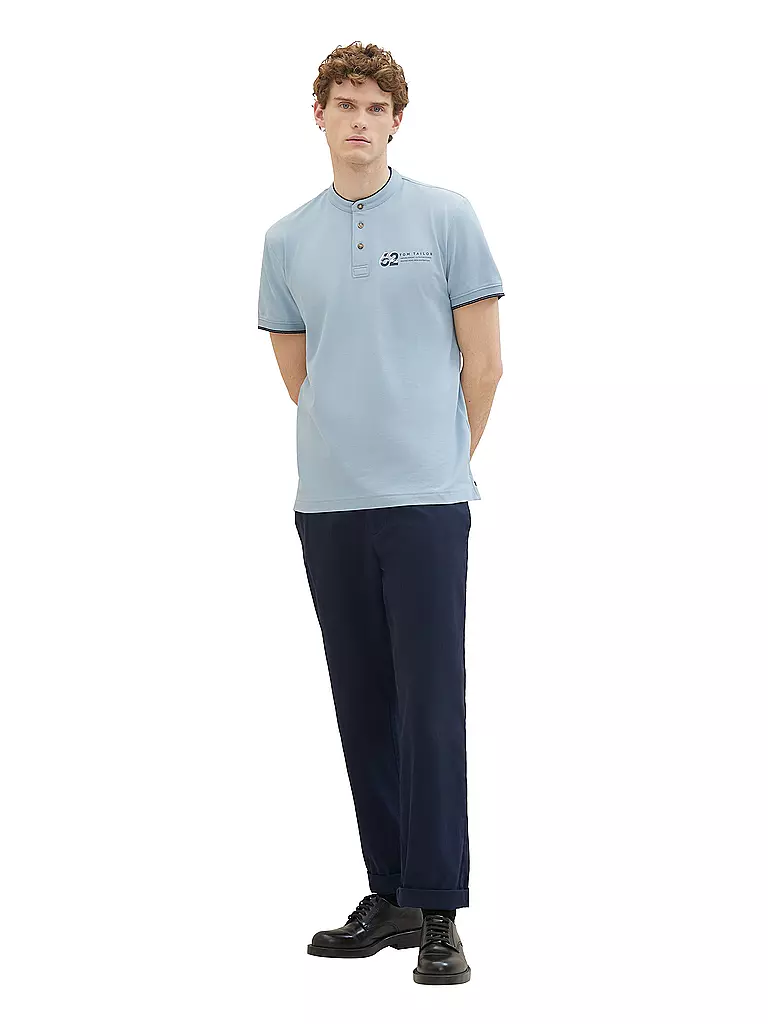 TOM TAILOR T-Shirt hellblau