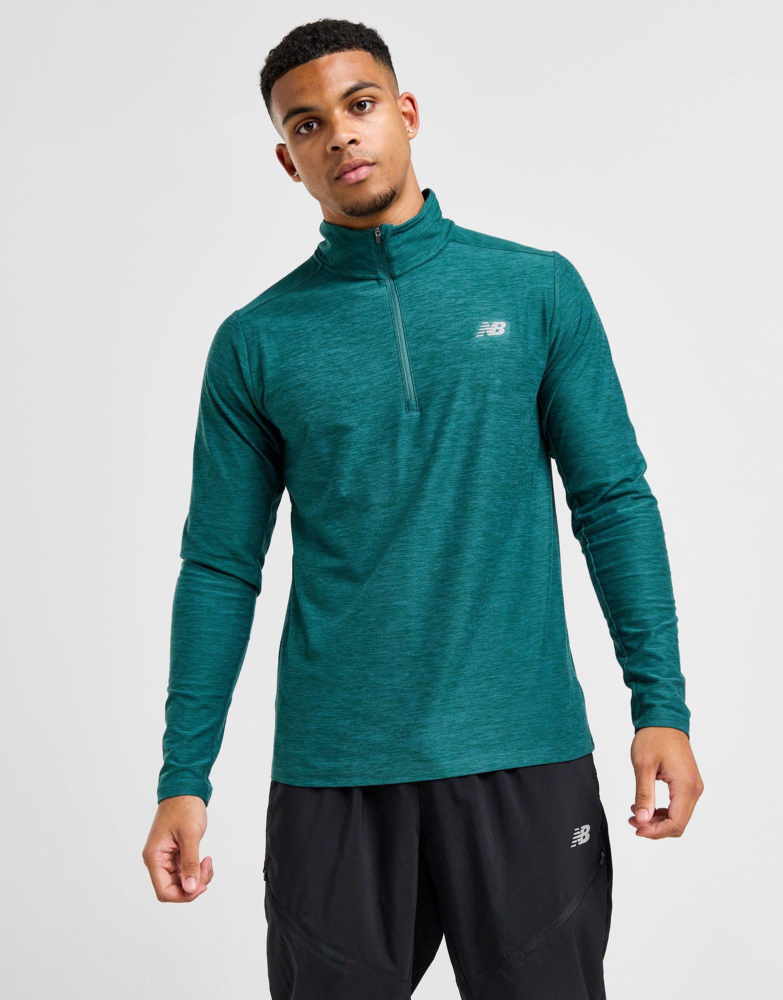 New Balance Haut Zippé Space Dye Homme
