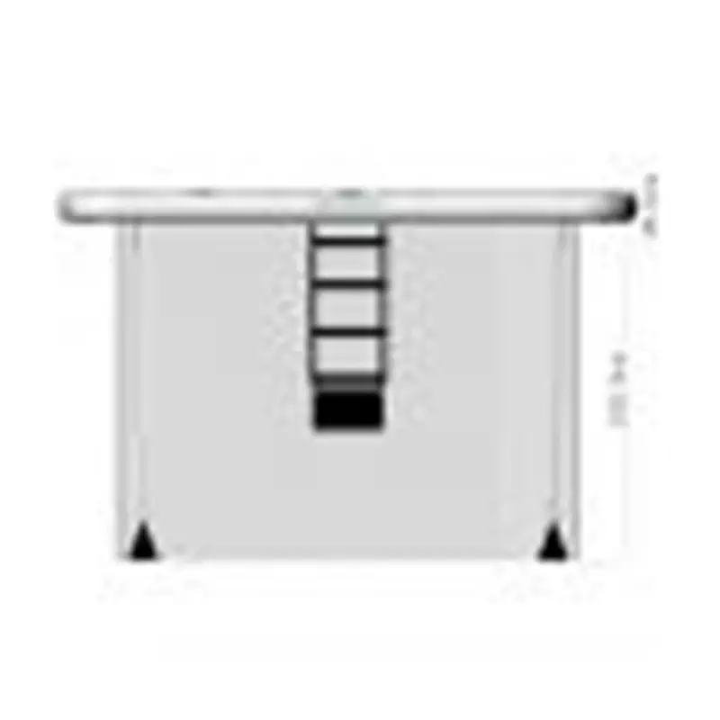 Piscine yacht YACHTBEAH Luxury Pool 6.2 x 4.1 x 0.2m Dropstich