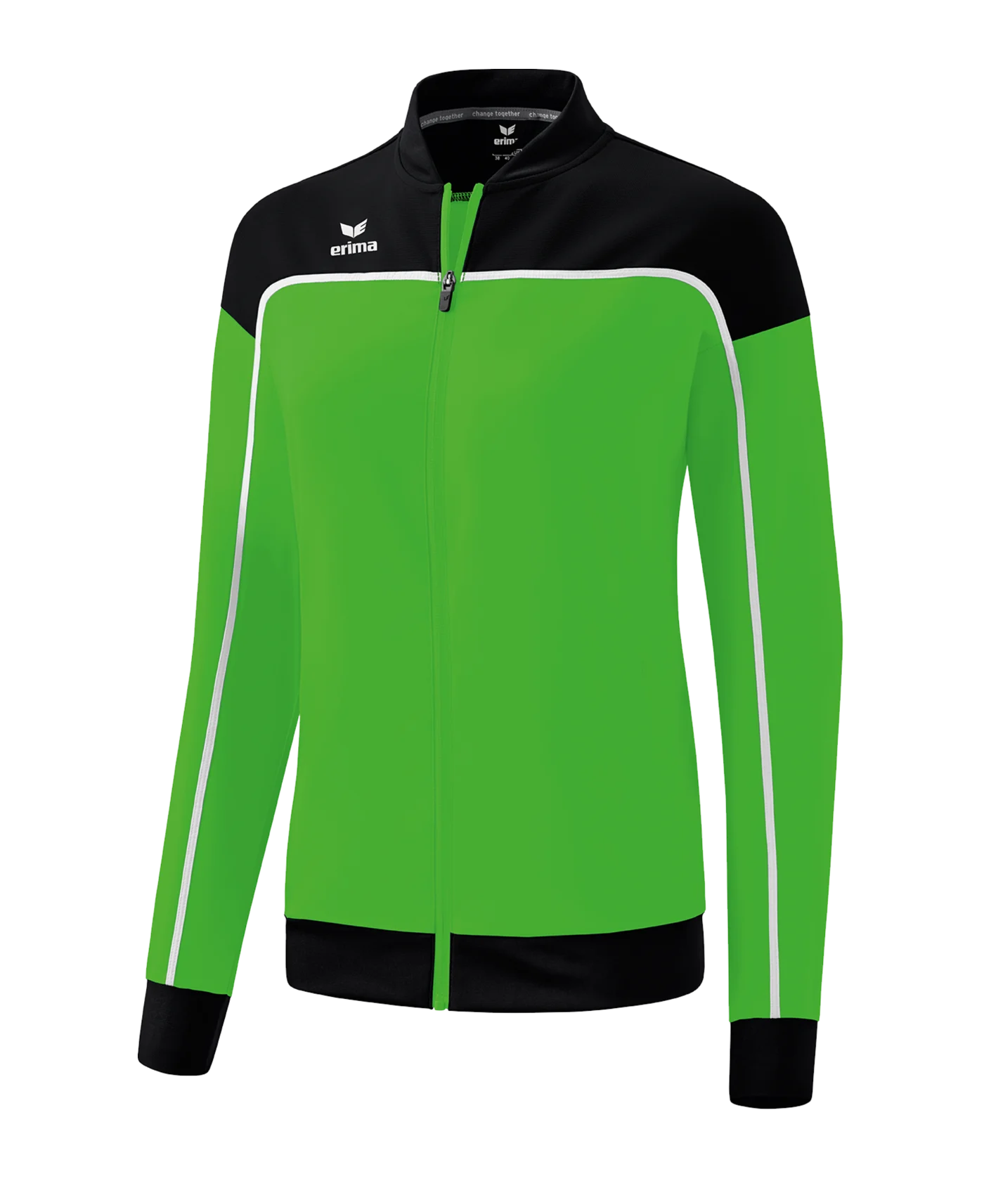 Erima Change by Präsentationsjacke Damen Grün Schwarz