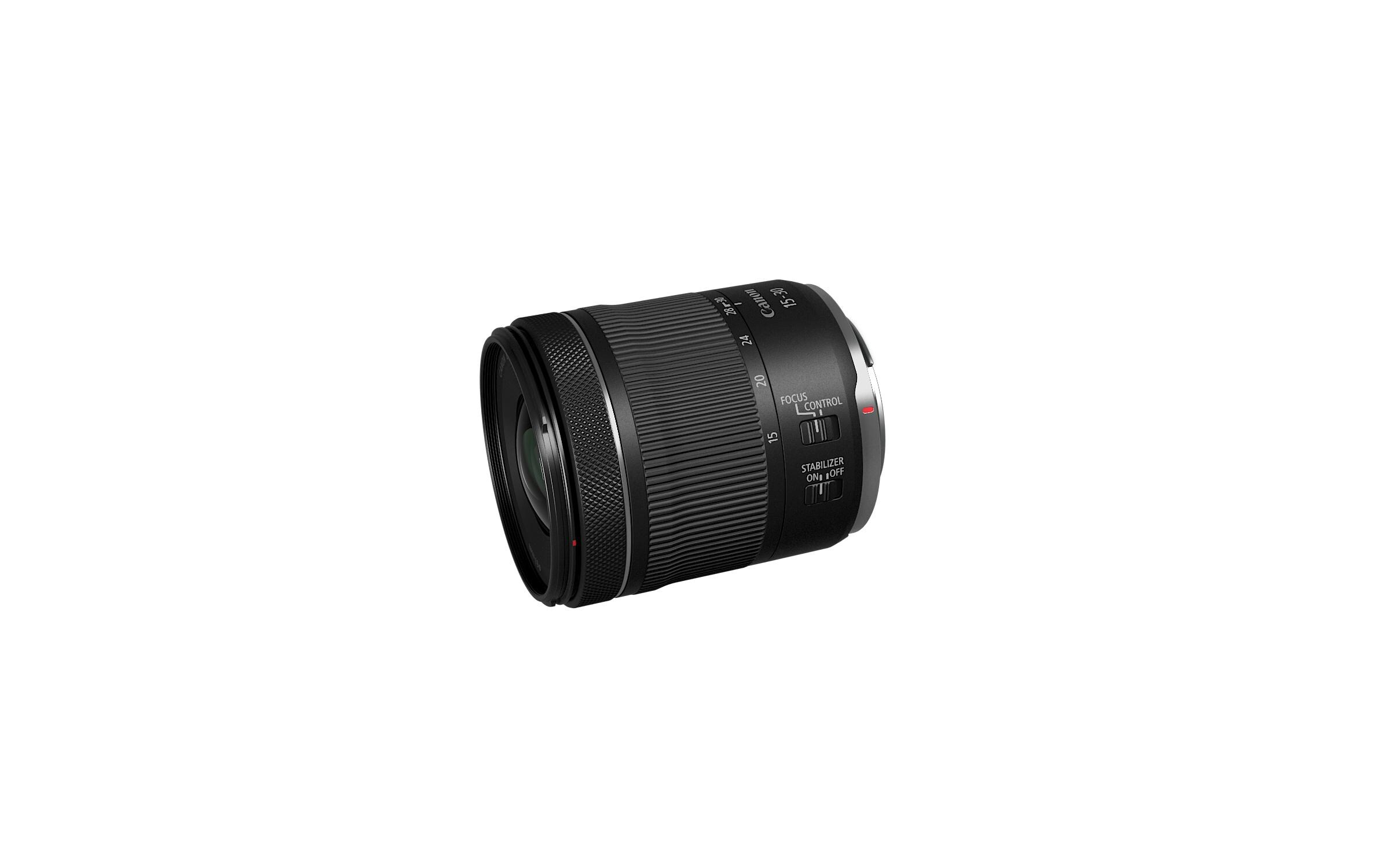Zoomobjektiv RF 15-30mm F/4.5-6.3 IS STM Canon RF<br>Ultraweitwinkel-Zoombereich ideal fürLandschafts- und Videoaufnahmen