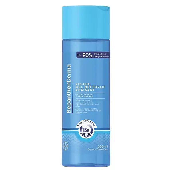 Gel de Limpeza Suavizante BepanthenDerma para Pele Seca a Muito Seca 200ml