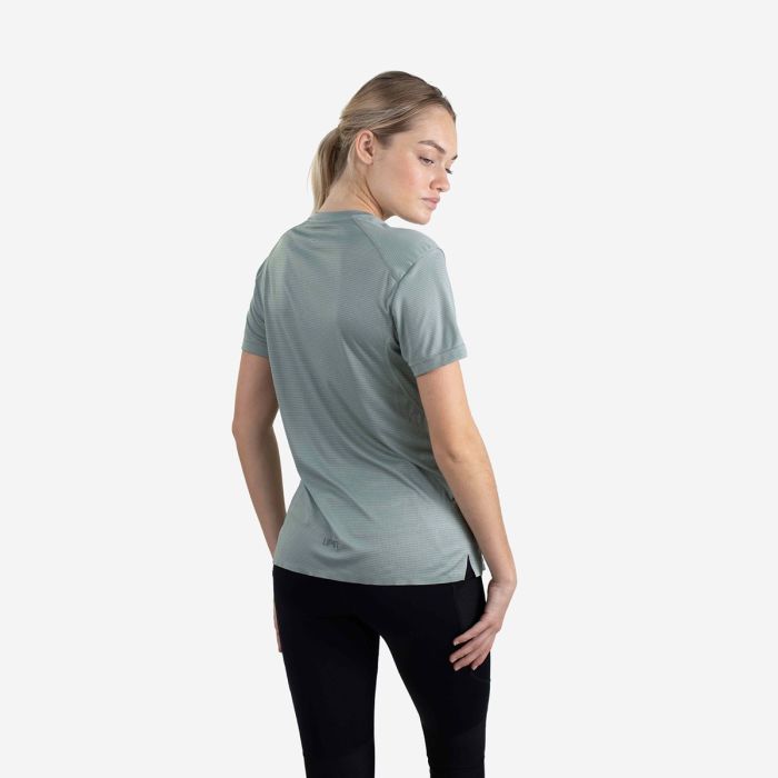 Lipati Dame T-shirts Strato AL Tee Regular Fit Grøn