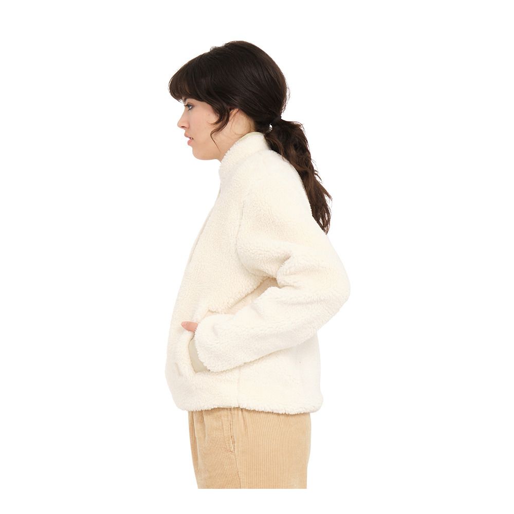 Volcom WUZER FUZZAR - Polaire Femme cloud