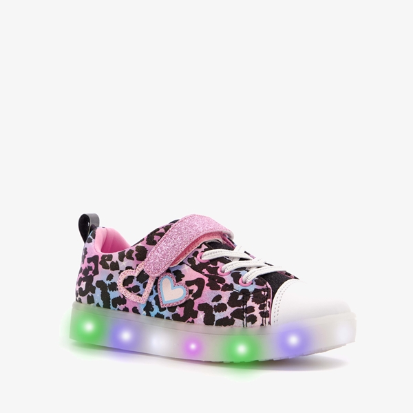 Blue Box meisjes sneakers met lichtjes