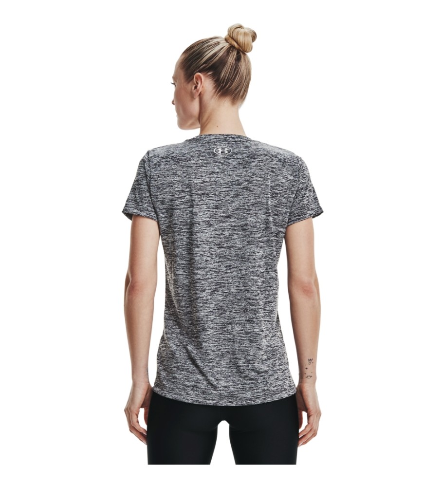 Camiseta Under Armour UA Tech com decote em V - Preta