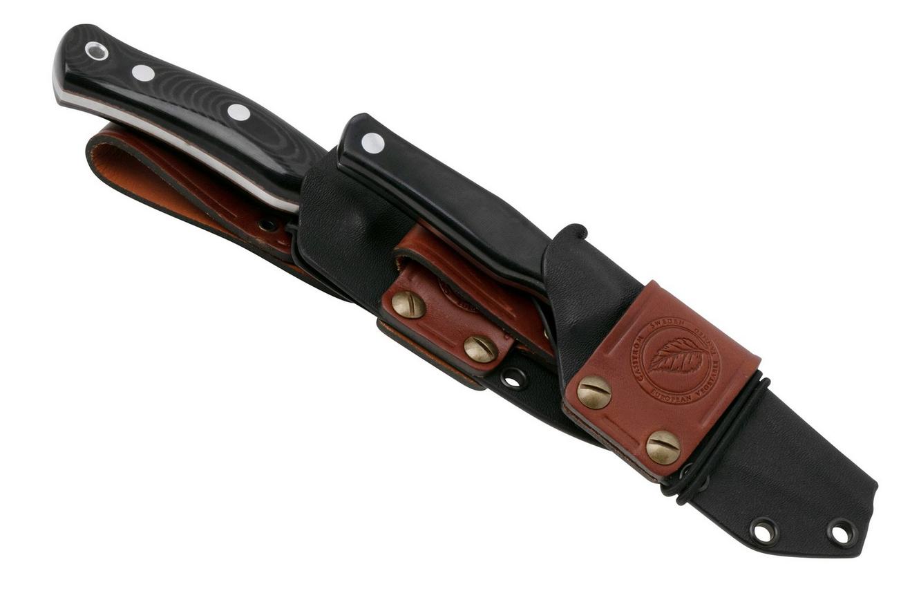 Casström Swedish Hunters Combo 14320 Black Micarta, jachtmessen