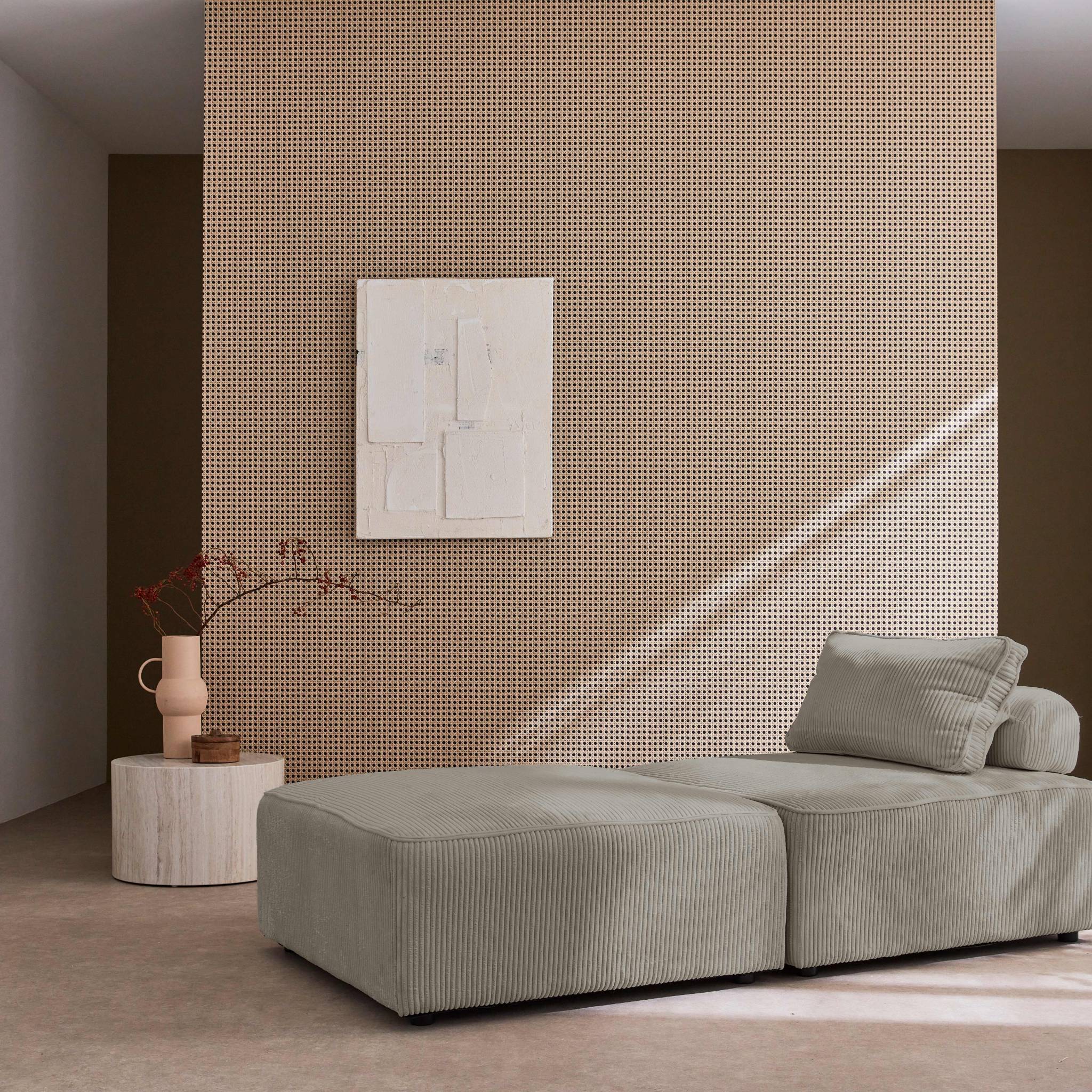 sweeek - Fauteuils corduroy 1 zitplaats (set van 2)