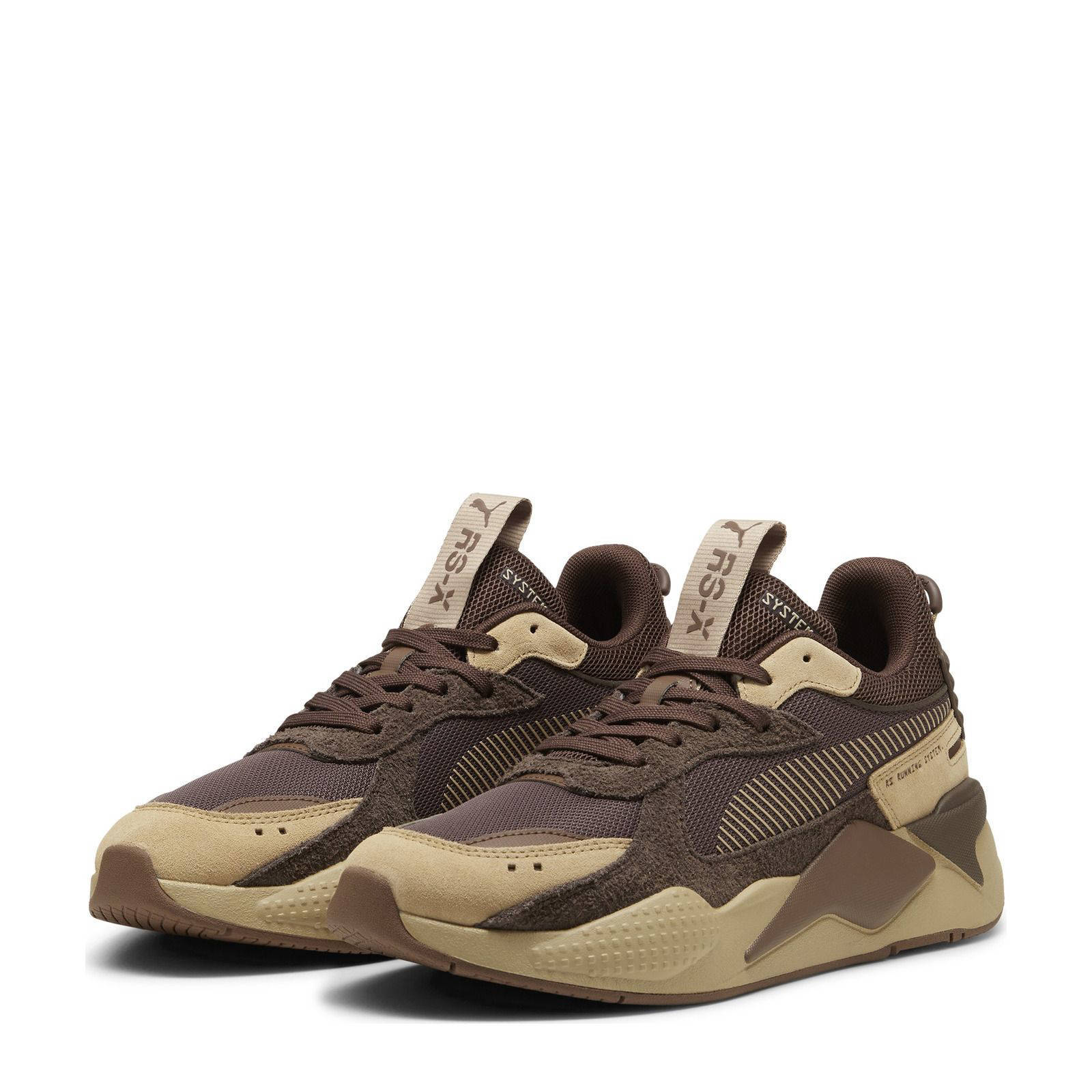Puma RS-X Heritage  sneakers donkerbruin/zand