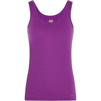 Icebreaker Merino 150 Siren Tank  Funktionsshirt Kurz Passion Damen