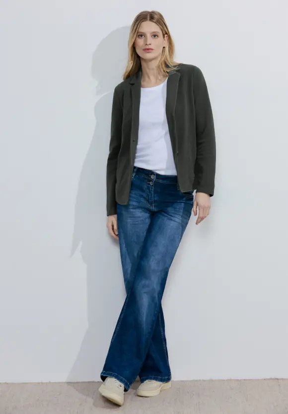 Basic Struktur Blazer - strong khaki