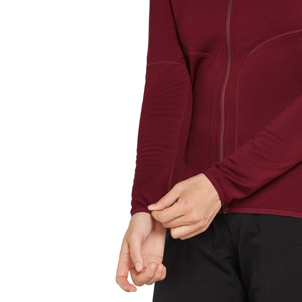 Veste polaire randonnée ICEBREAKER W 560 REALFLEECE ELEMENTAL II LS ZIP PORT