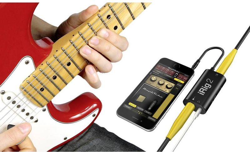 IK Multimedia iRig 2 - Gitaar interface voor iOS en macOS