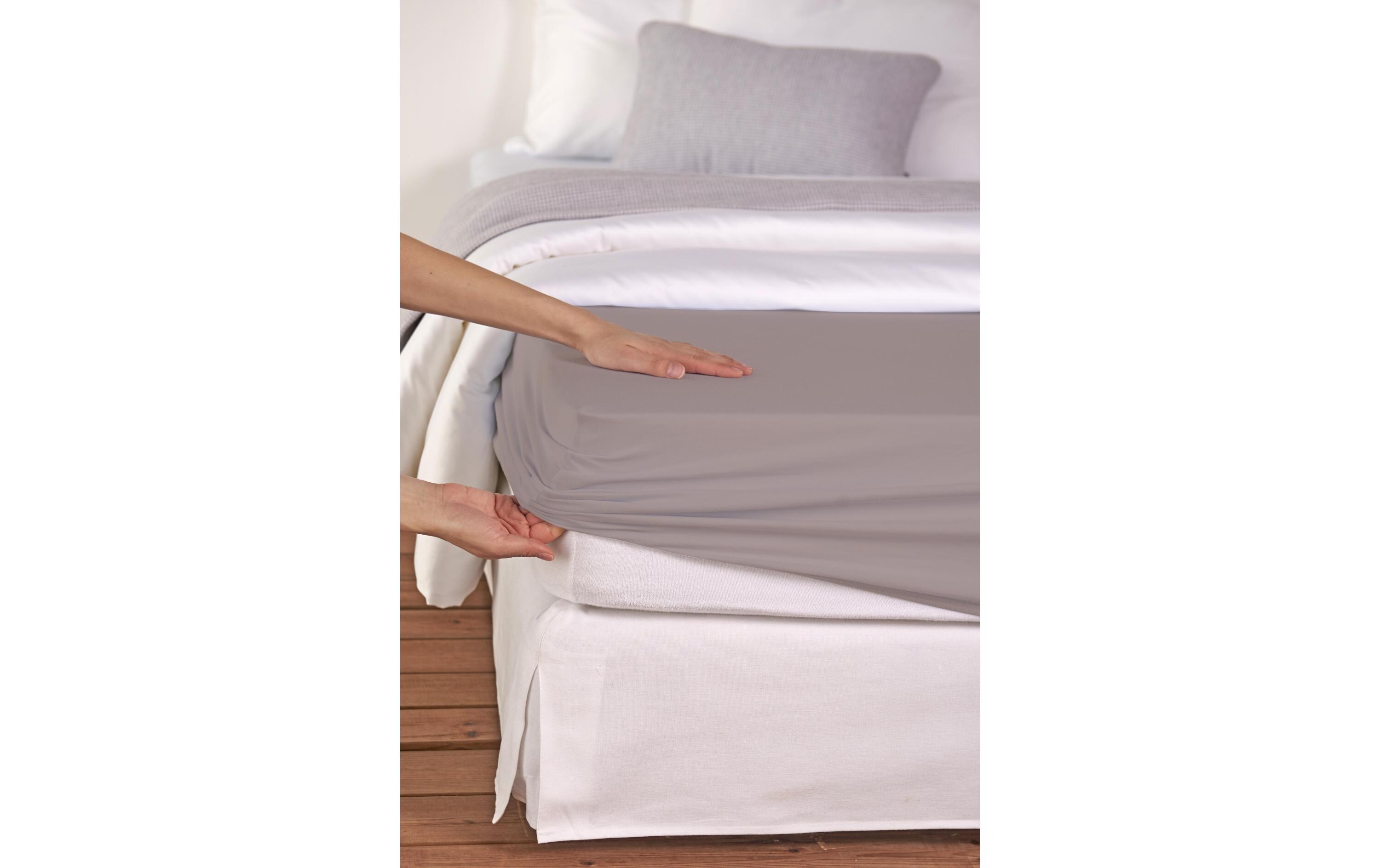 Fixleintuch Frottee Fix 90 x 190-100 x 200 cm, PlatinLiving Home - qualitativ hochwertige Bettbezüge für Ihr Zuhause