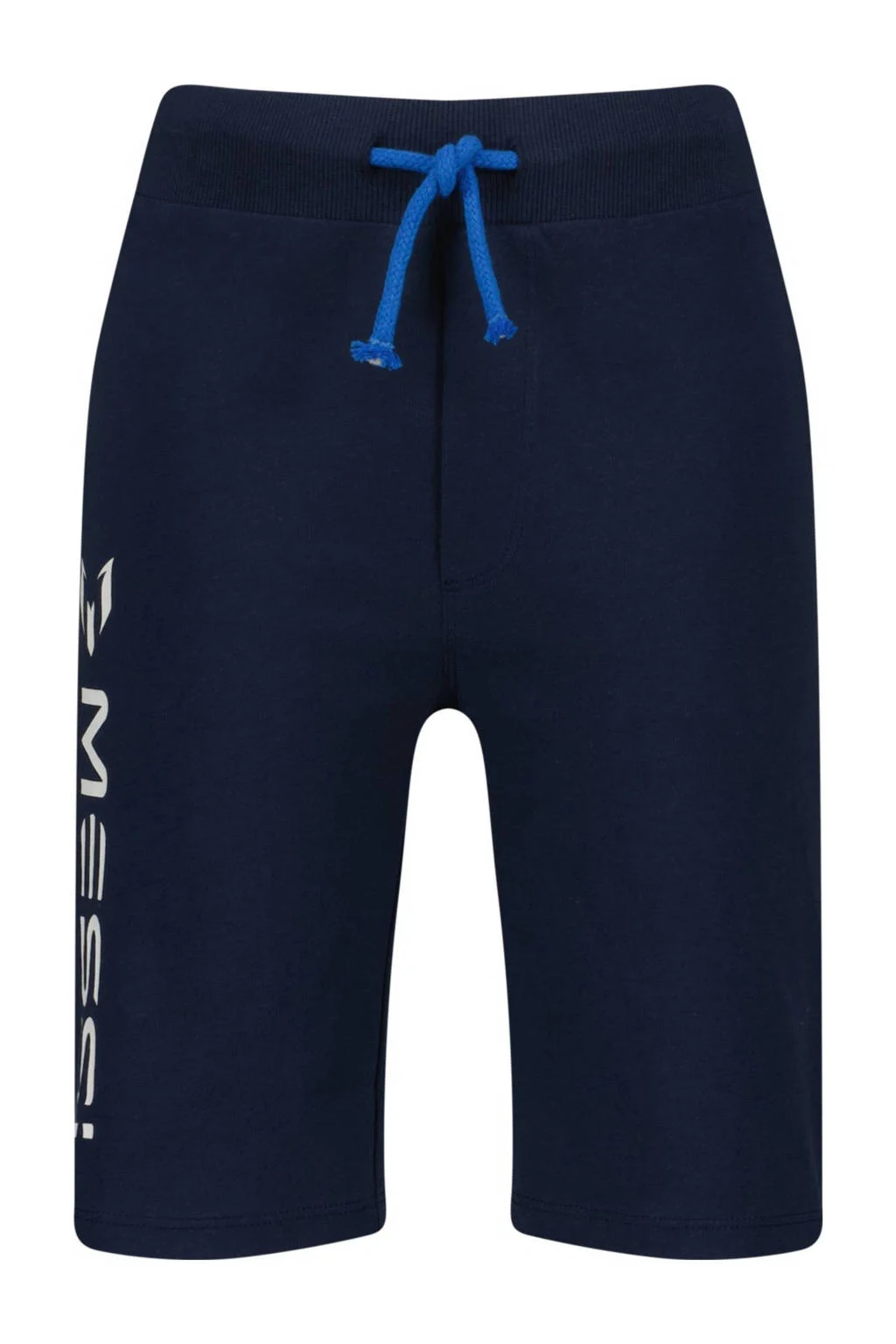 Messi shortama Goal met printopdruk hardblauw/donkerblauw