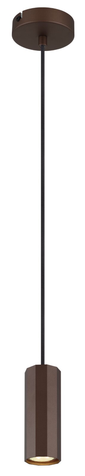 LED-Hängeleuchte - bronze matt - 1-flammig