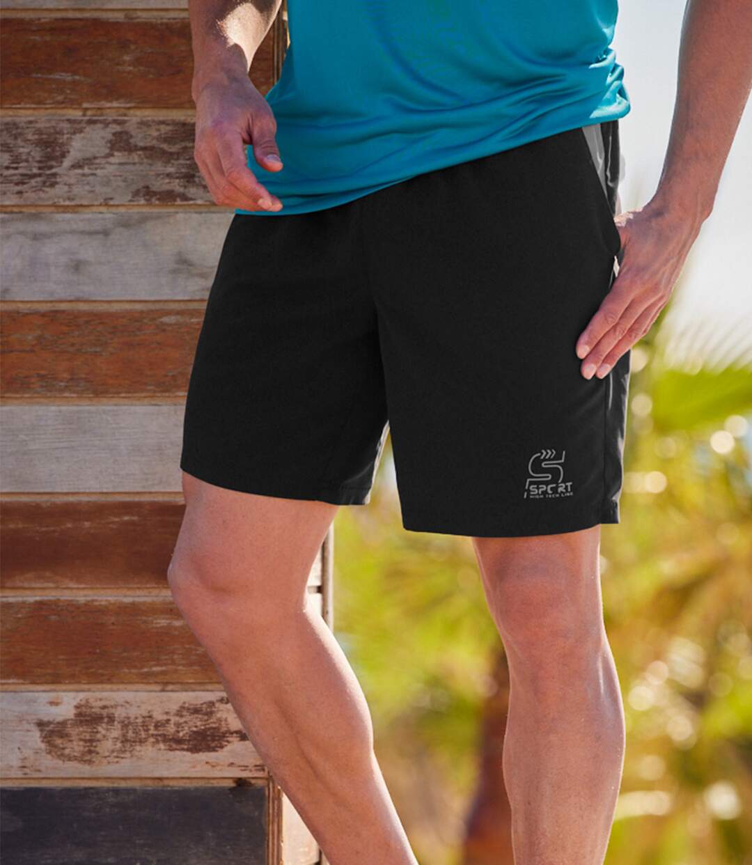 Lot 2 Shorts Sport Microfibre