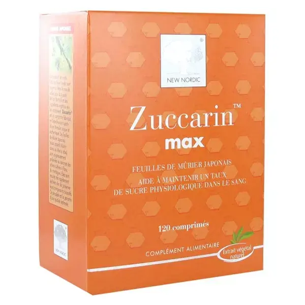 New Nordic Zuccarin Mulberry 120 comprimidos