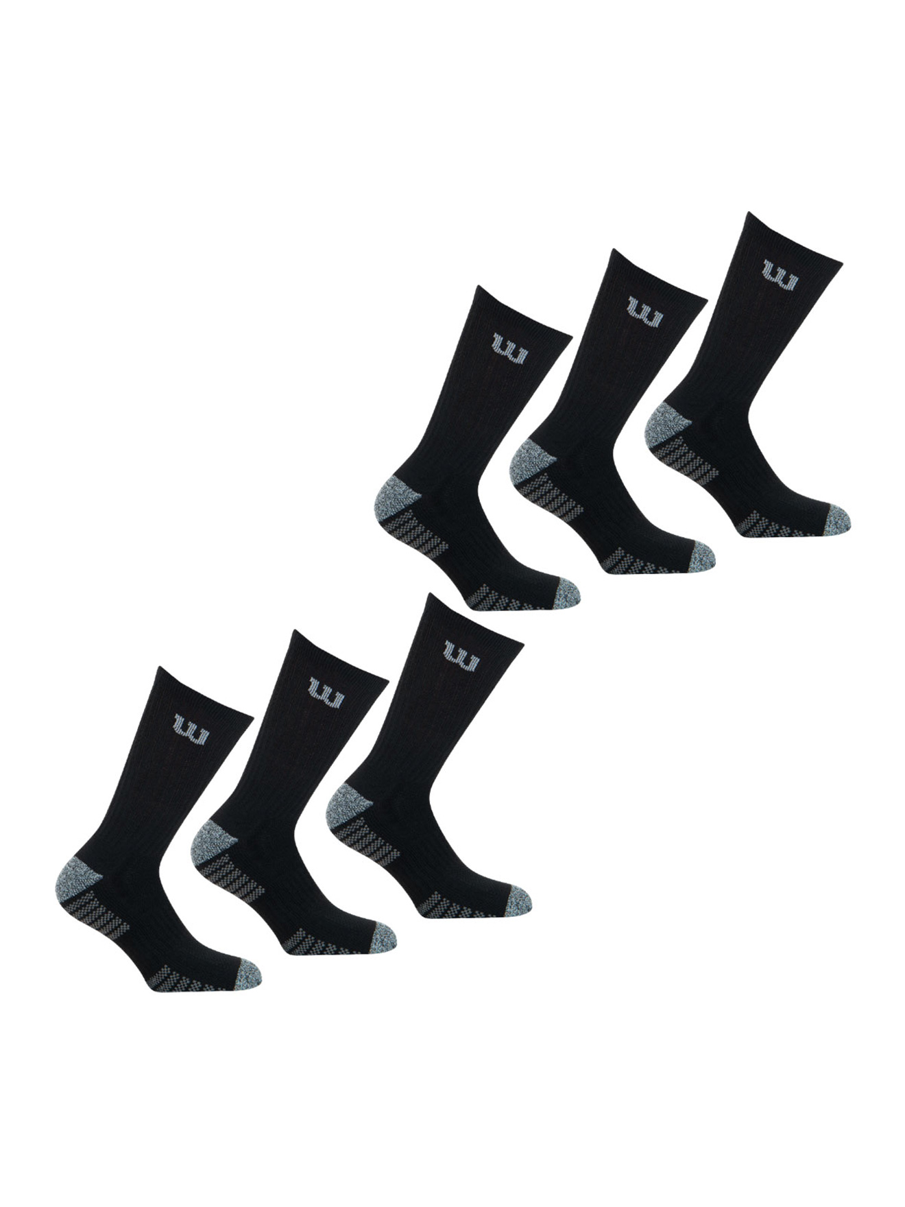 Lot de 6 paires de mi-chaussettes