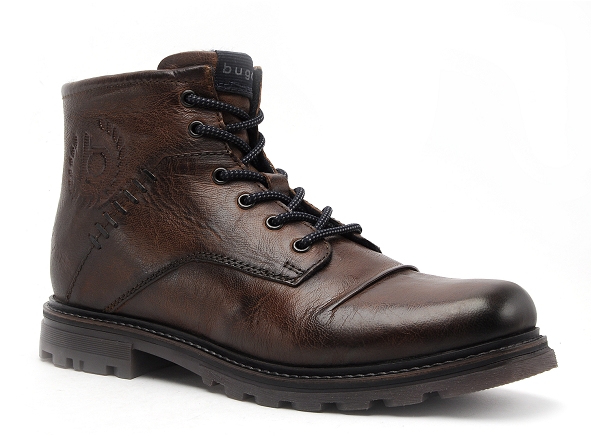Bugatti boots bottine homme vivo 321 acb37 3200 marron