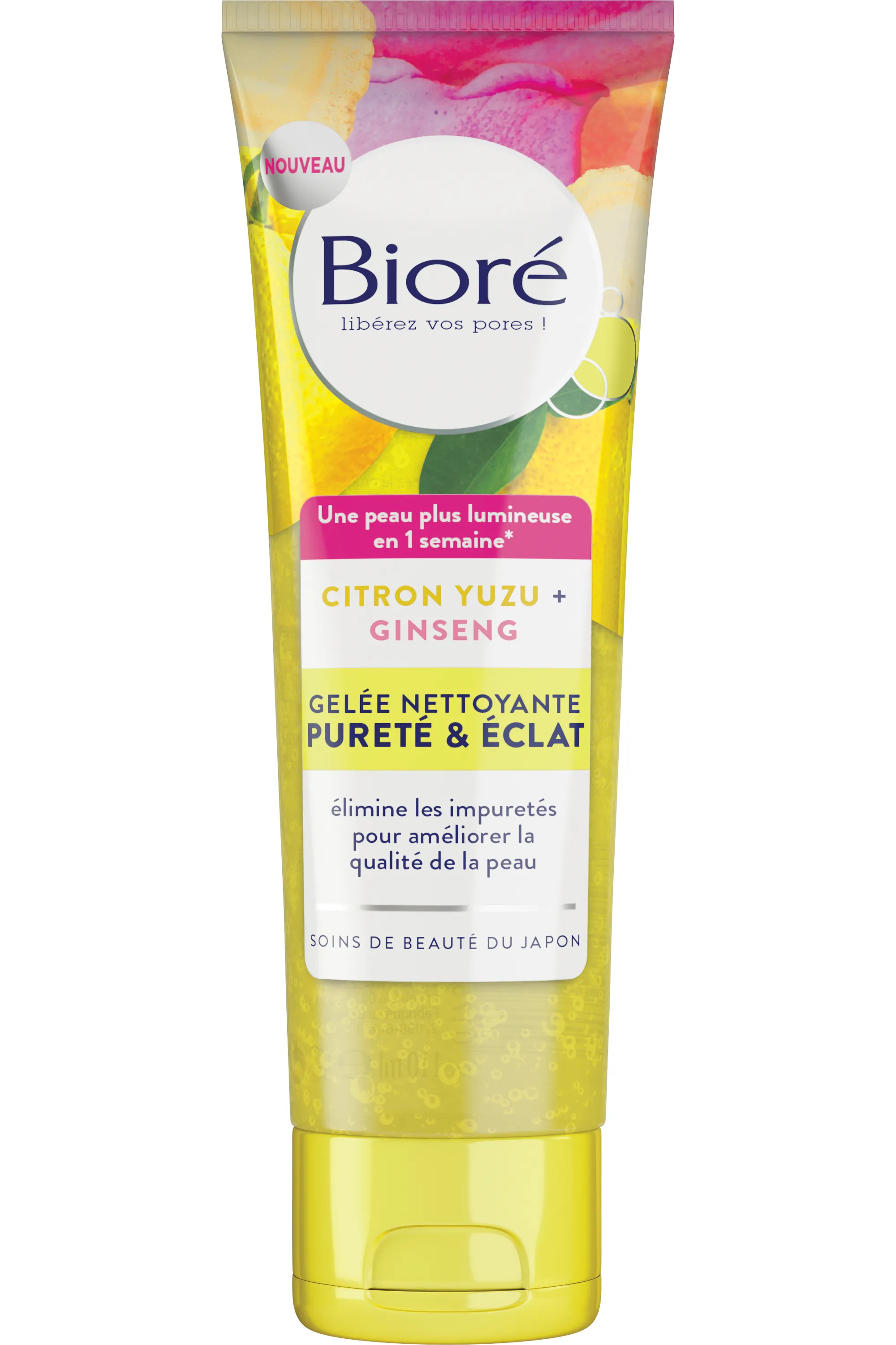 Bioré Gelée nettoyante visage Pureté & Éclat-110 ml