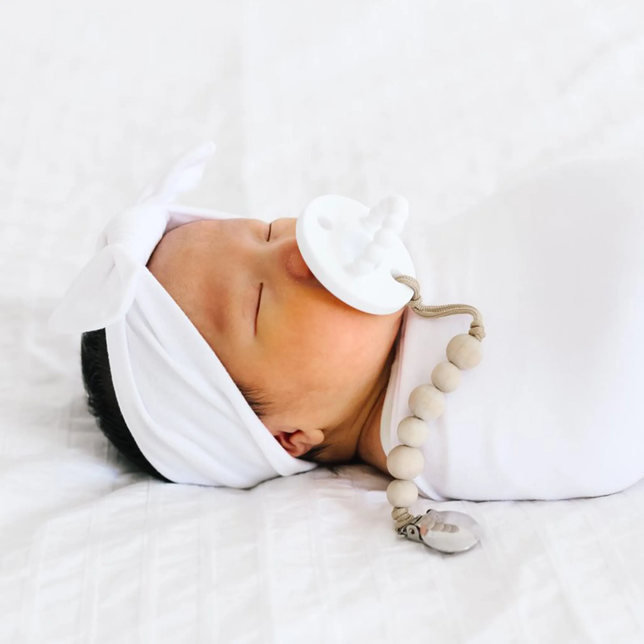 Copper Pearl Bandeau 0-4mois - Blanc Dove