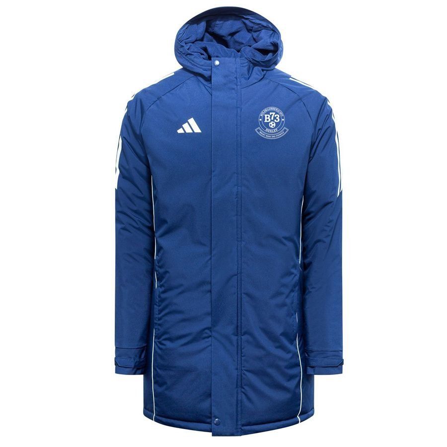 B1973 Herlev Manteau d'Hiver - Bleu Marine/Blanc