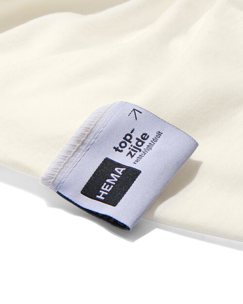 drap-housse jersey 160x200 écru
