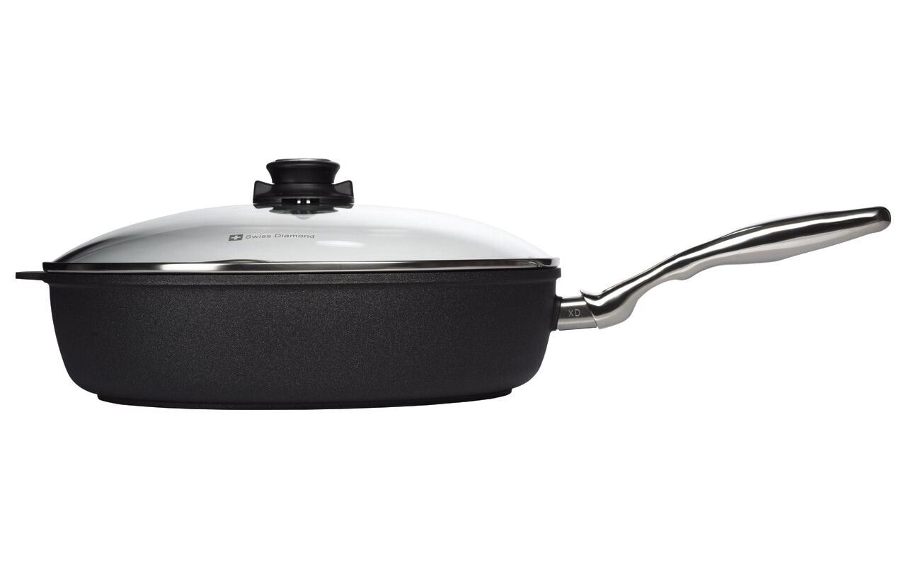 Sauteuse XD Classic mit Deckel 32 cm<br>Antihaftbeschichtete Schwenkpfanne