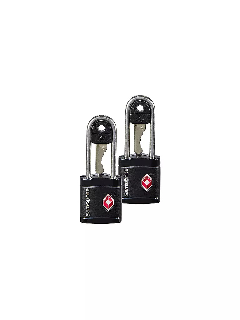 SAMSONITE Schloss KEY LOOK TSA 2er Pkg.  schwarz