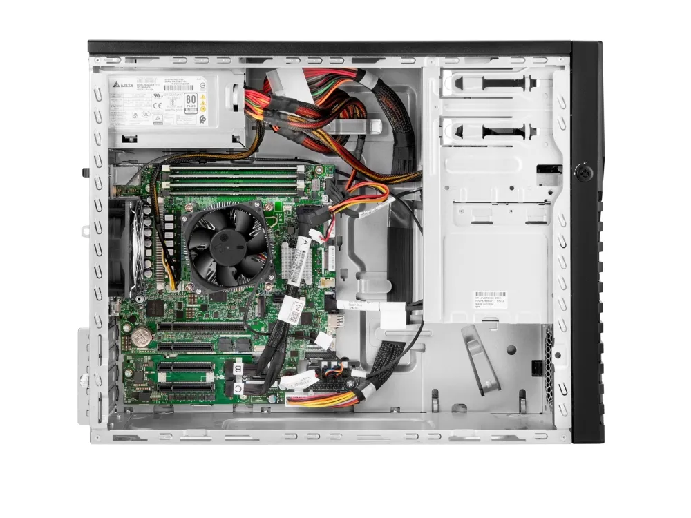 HPE ProLiant ML30 Gen11 - Server - tower 4U - envejs - 1 x Xeon E-2414 / op til 4.5 GHz - RAM 32 GB - SATA - non-hot-swap 3.5