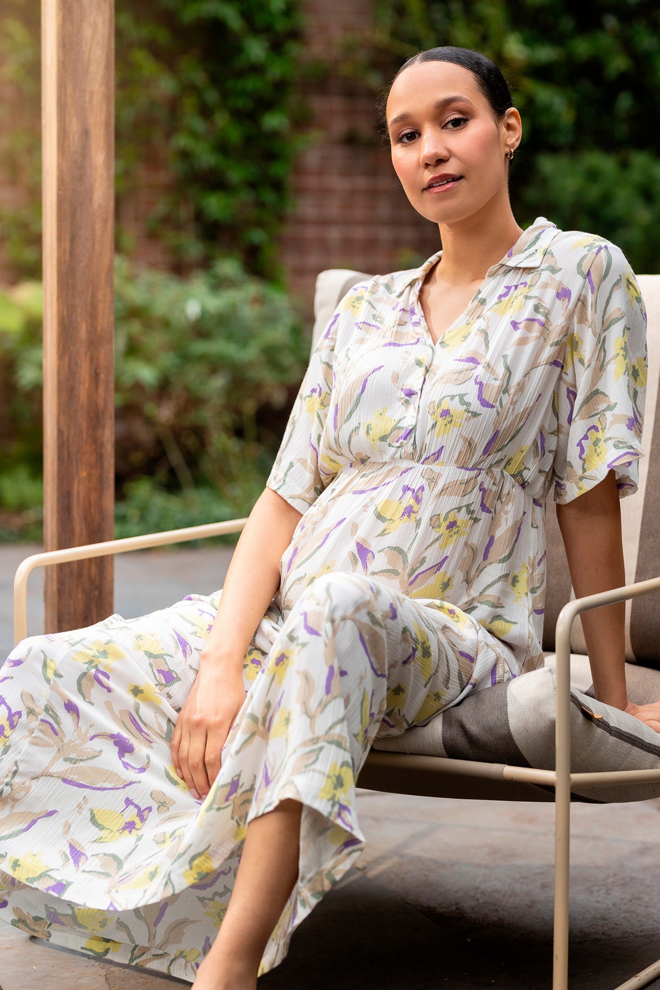 Noppies Maternity Still-Kleid Ofelia Big Flower Print
