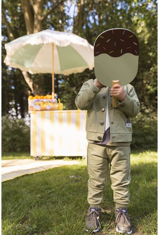 Quapi jongens broek - Olijf