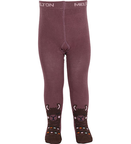 Melton Strumpfhosen - Lama - Grape Shake