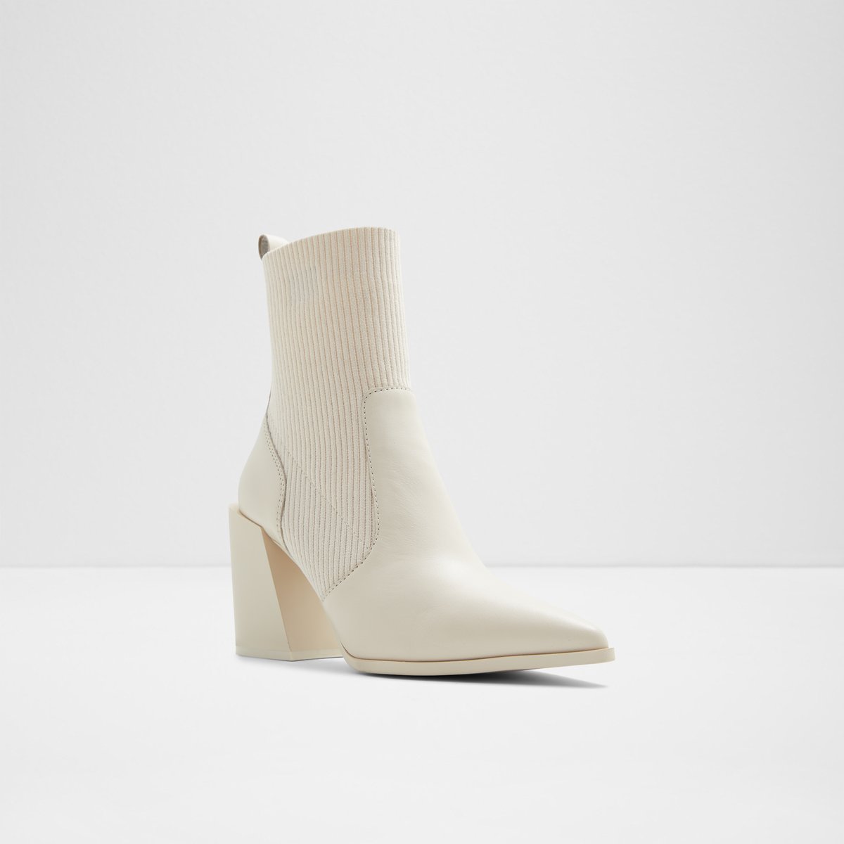 Ganina White Women Sock boots