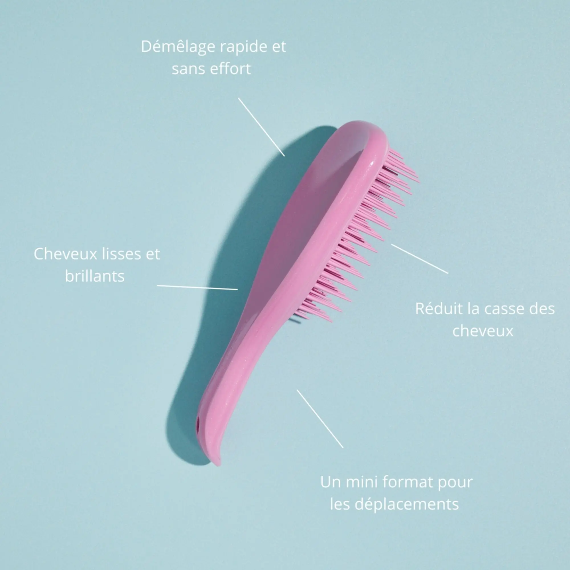 Tangle Teezer - Mini Wet Detangler Sea Green Brosse à cheveux démélante- Brosse et peigne
