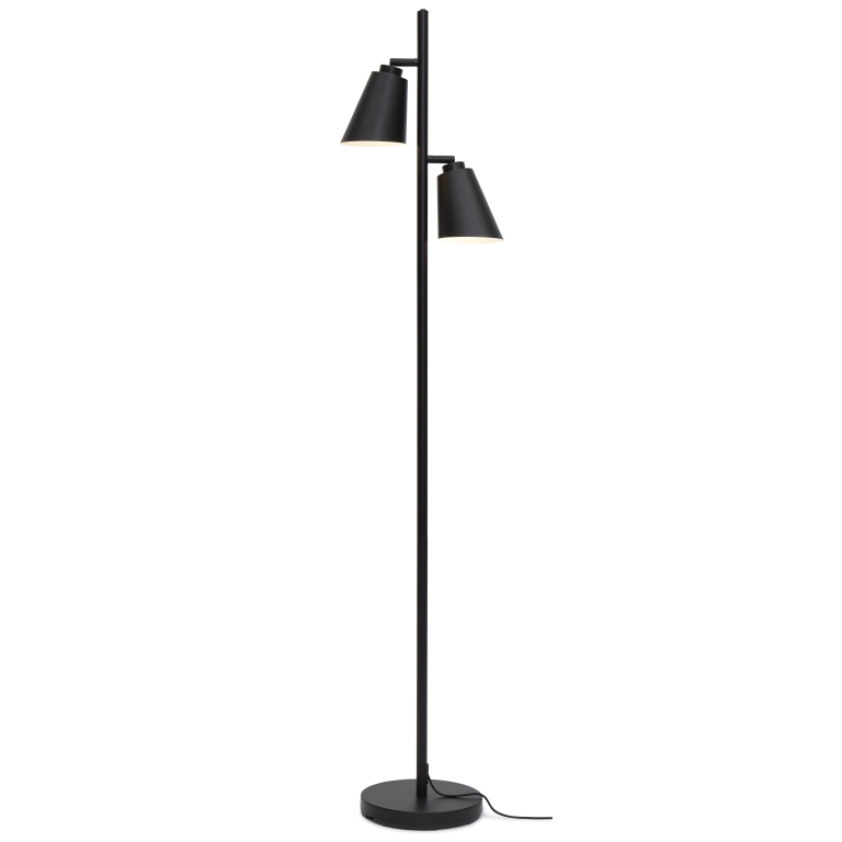 It's about Romi Bremen vloerlamp zwart