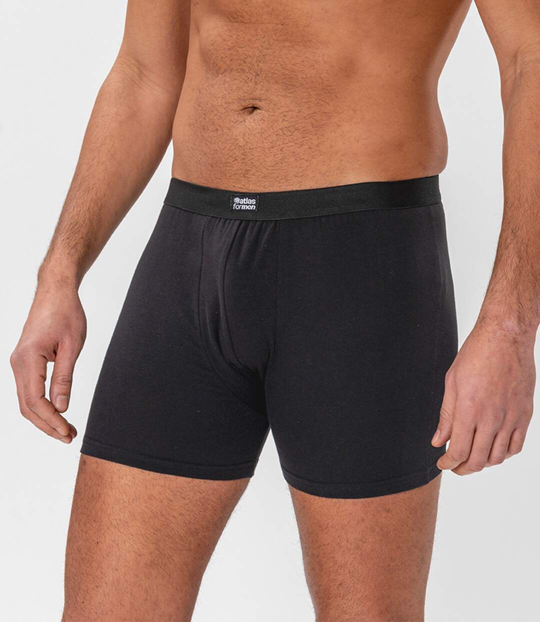 Lot de 2 Boxers Stretch Unis et Imprimé Maori