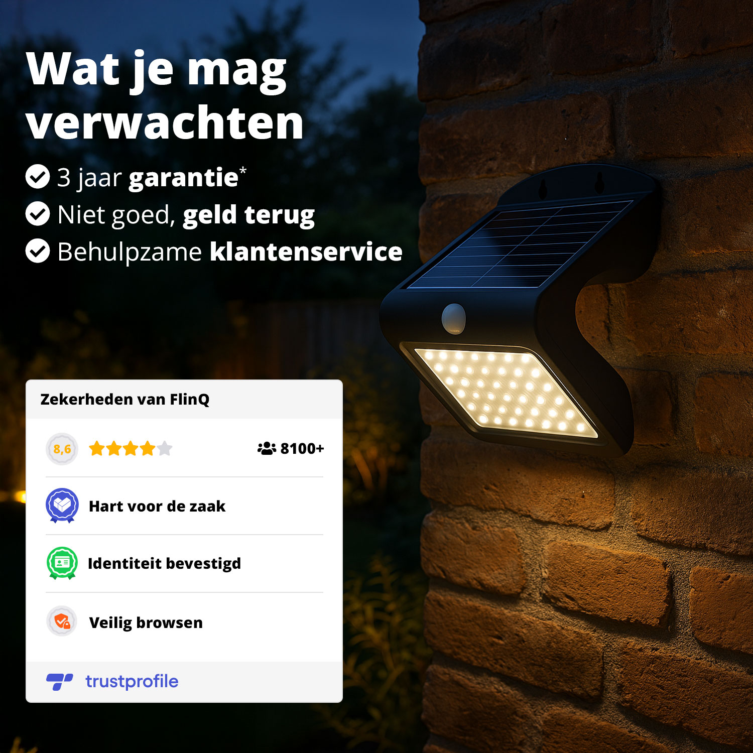 FlinQ Atalanta Solar Lamp