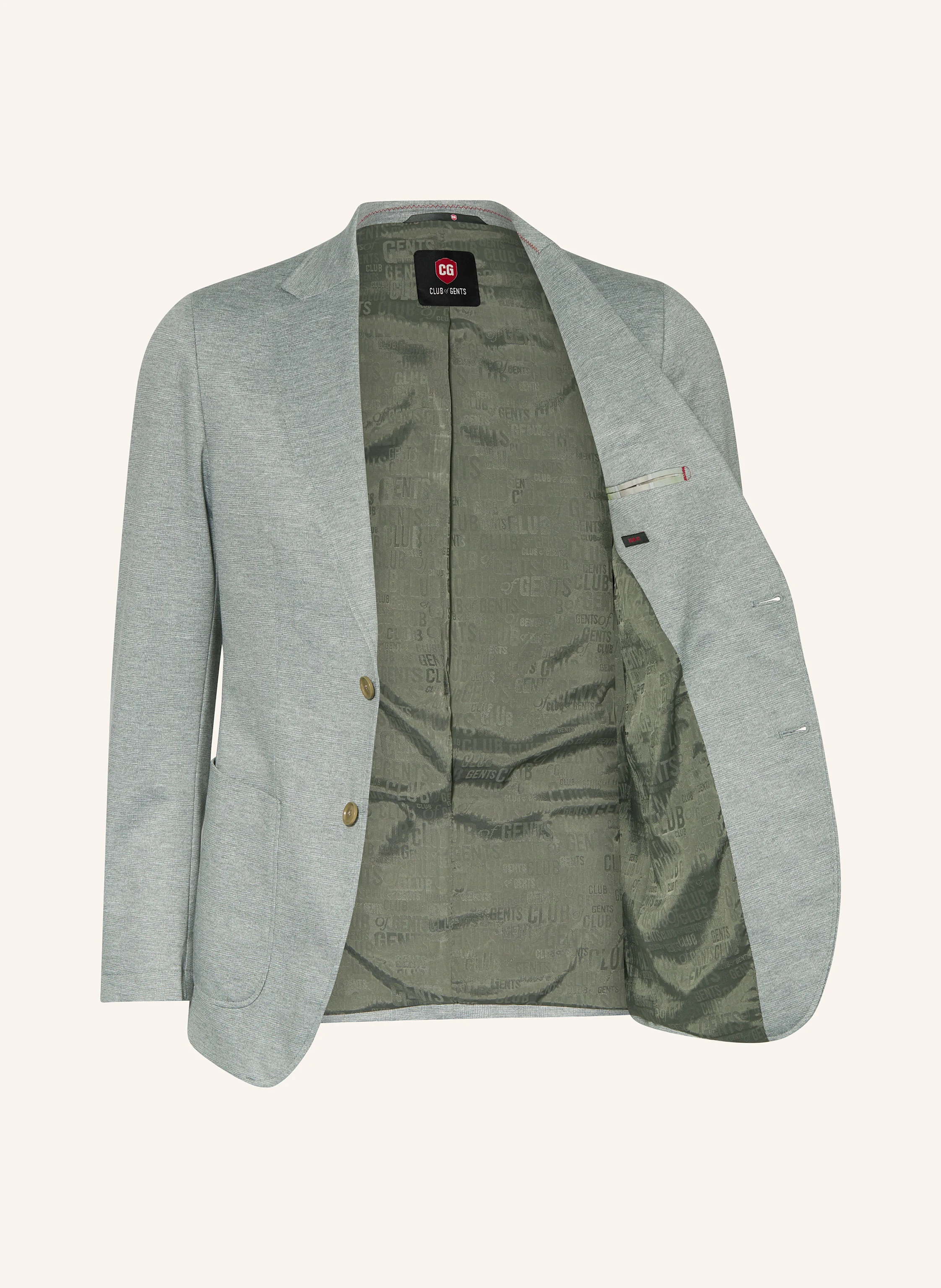 CG - CLUB of GENTS Anzugsakko aus Jersey Slim Fit