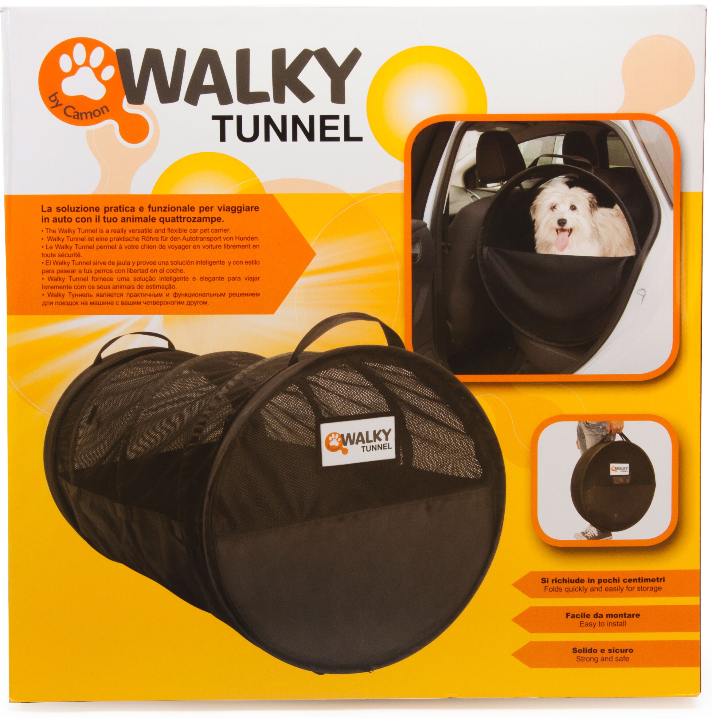 Dobar Walky Tunnel XXL Transporttasche für Tiere