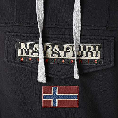 Sweat Capuche Burgee A4GJD Noir
