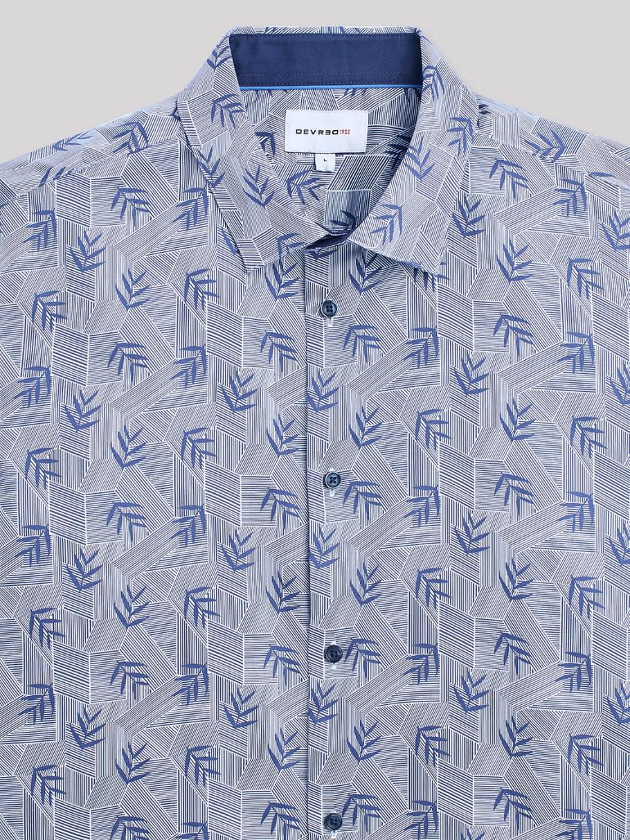 Chemise slim en satin végétale